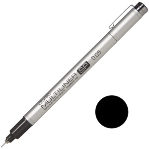 Copic Multiliner SP Pigment Ink Pen 0.05mm Black