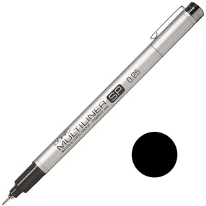 Copic Multiliner SP Pigment Ink Pen 0.25mm Black
