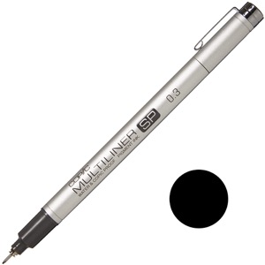 Copic Multiliner SP Pigment Ink Pen 0.3mm Black