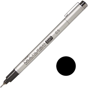 Copic Multiliner SP Pigment Ink Pen 0.5mm Black