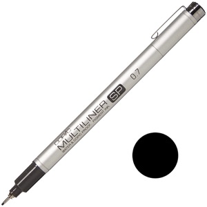 Copic Multiliner SP Pigment Ink Pen 0.7mm Black