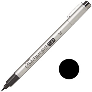 Copic Multiliner SP Pigment Ink Brush Pen BS Black