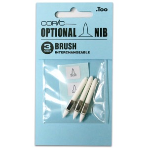 Copic Classic Brush Optional Nib 3pk