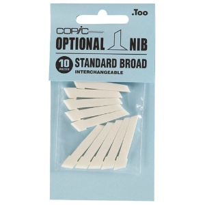 Copic Classic Standard Broad Optional Nib 10pk