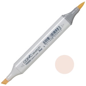 Copic Sketch Alcohol Ink Marker YR0000 Pale Chiffon