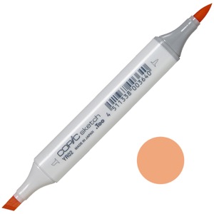 Copic Sketch Alcohol Ink Marker YR02 Light Orange