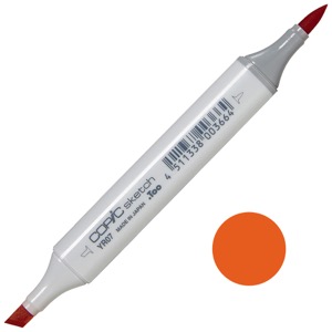 Copic Sketch Alcohol Ink Marker YR07 Cadmium Orange