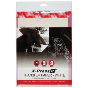 X-Press It A4 Transfer Paper 20 Sheets 8.27"x11.69" White