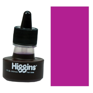 Higgins Waterproof Drawing Ink 1 oz. - Red Violet