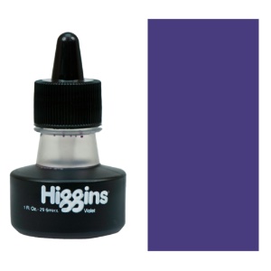 Higgins Fade Proof Pigment-Based Ink 1oz Violet