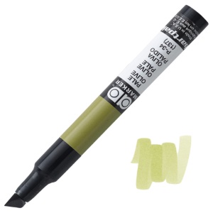 Chartpak AD Tri Tip Xylene Marker Pale Olive