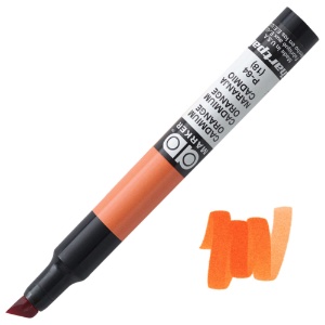 Chartpak AD Tri Tip Xylene Marker Cadmium Orange