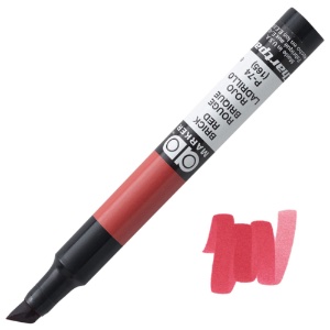 Chartpak AD Tri Tip Xylene Marker Brick Red