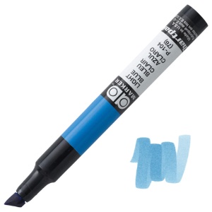 Chartpak AD Tri Tip Xylene Marker Light Blue