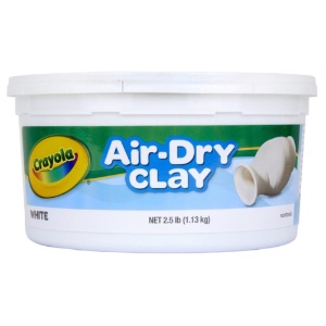 Crayola Air-Dry Clay 2.5lb White