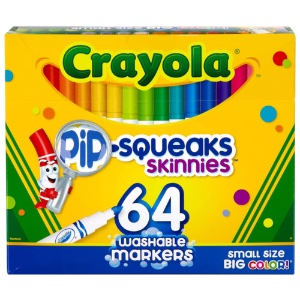 Pip-Squeaks Mix 'Ems Markers 64-Color Set