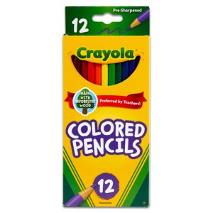 Crayola Colored Pencils - Long - 12 Ct.