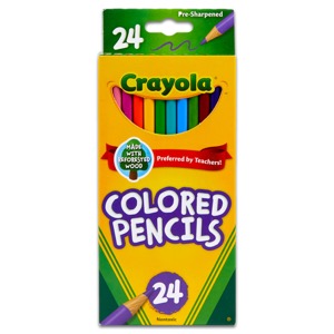 Crayola Colored Pencils - Long - 24 Ct.