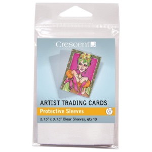 Crescent Artist Trading Cards 10pk Protective Sleeves