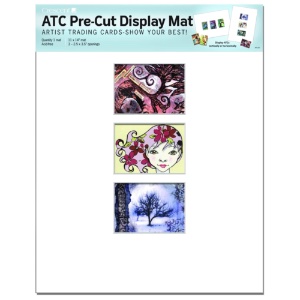 Crescent Artist Trading Cards Pre-Cut Display Mat 11x14 White