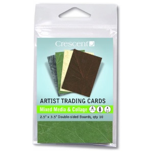 Crescent Artist Trading Cards 10pk Mixed Media Boards Arbor