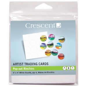 Crescent Artist Trading Cards 4pk Pop-Out Rinchies
