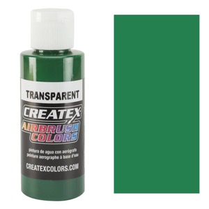 Createx Airbrush Color 2oz - Transparent Brite Green