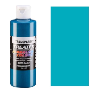 Createx Airbrush Color 4oz - Transparent Aqua