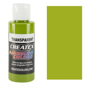 Createx airbrush Color 2oz - Transparent Leaf Green