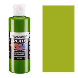 Createx Airbrush Color 4oz - Transparent Leaf Green