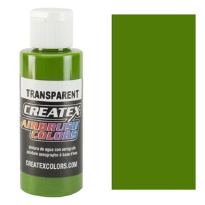 Createx Airbrush Color 2oz - Transparent Tropical Green