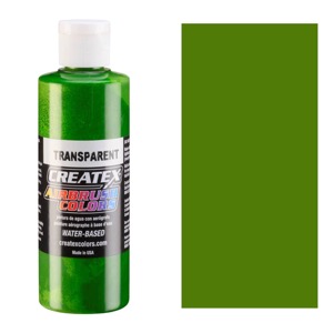 Createx Airbrush Color 4oz - Transparent Tropical Green