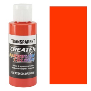 Createx Airbrush Color 2oz - Transparent Sunset Red