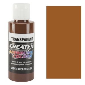 Createx Airbrush Colors 2oz Transparent Light Brown