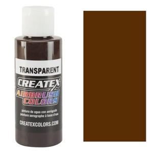 Createx Airbrush Colors 2oz Transparent Dark Brown