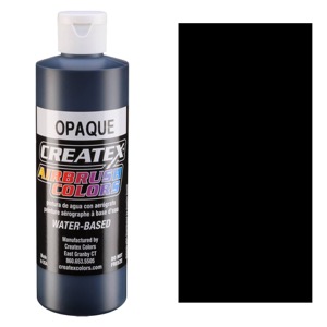 Createx Airbrush Color 16oz - Opaque Black