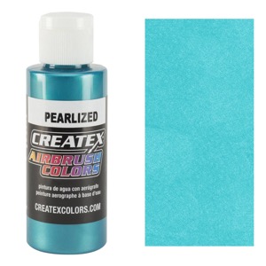 Createx Airbrush Colors 2oz Pearl Turquoise