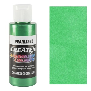 Createx Airbrush Colors 2oz Pearl Green