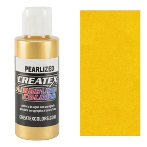 Createx Airbrush Colors 2oz Pearl Satin Gold