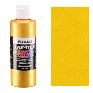 Createx Airbrush Colors 4oz Pearl Satin Gold