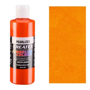 Createx Airbrush Colors 4oz Pearl Tangerine