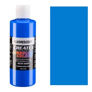 Createx Airbrush Colors 4oz Fluorescent Blue