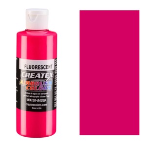Createx Airbrush Colors 4oz Fluorescent Magenta