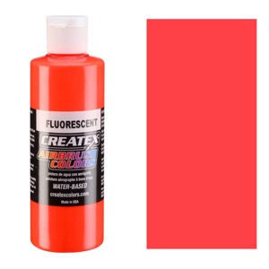 Createx Airbrush Colors 4oz Fluorescent Red