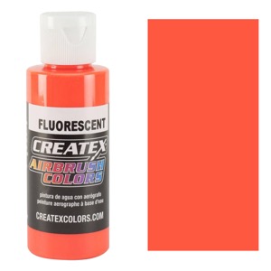 Createx Airbrush Colors 2oz Fluorescent Orange