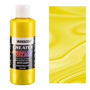 Createx Airbrush Colors 4oz Iridescent Yellow