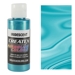 Createx Airbrush Colors 2oz Iridescent Turquoise