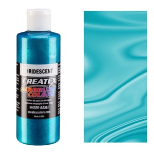 Createx Airbrush Colors 4oz Iridescent Turquoise