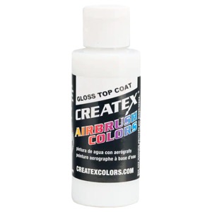 Createx Airbrush Colors 2oz Gloss Top Coat