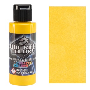 Createx Wicked Detail Color 2oz Pearl Yellow